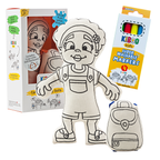 Kiboo Kids - Kit de Coloriage Fille avec Bandeau Fleur