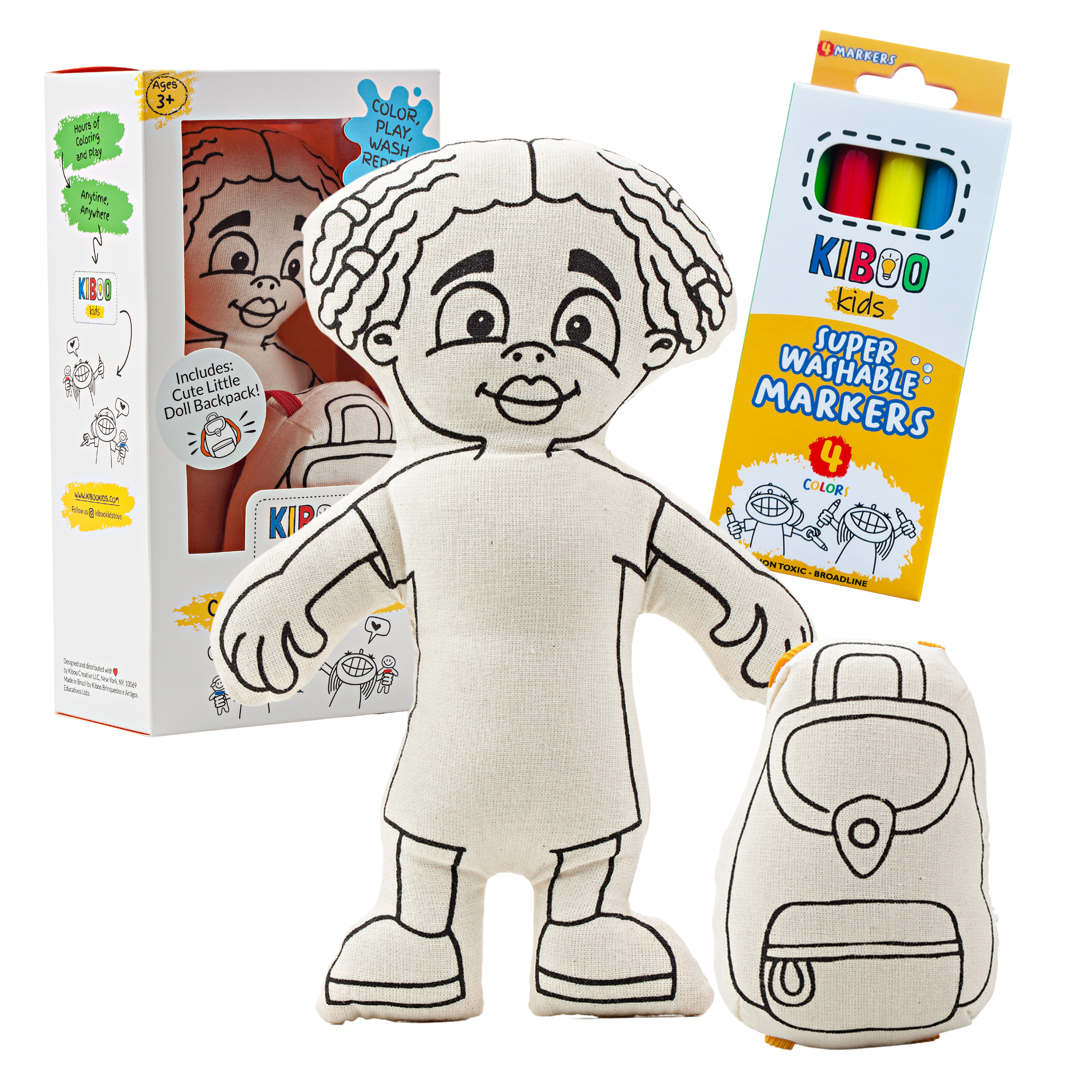 Kiboo Kids - Kit de coloriage Enfant avec Tresses