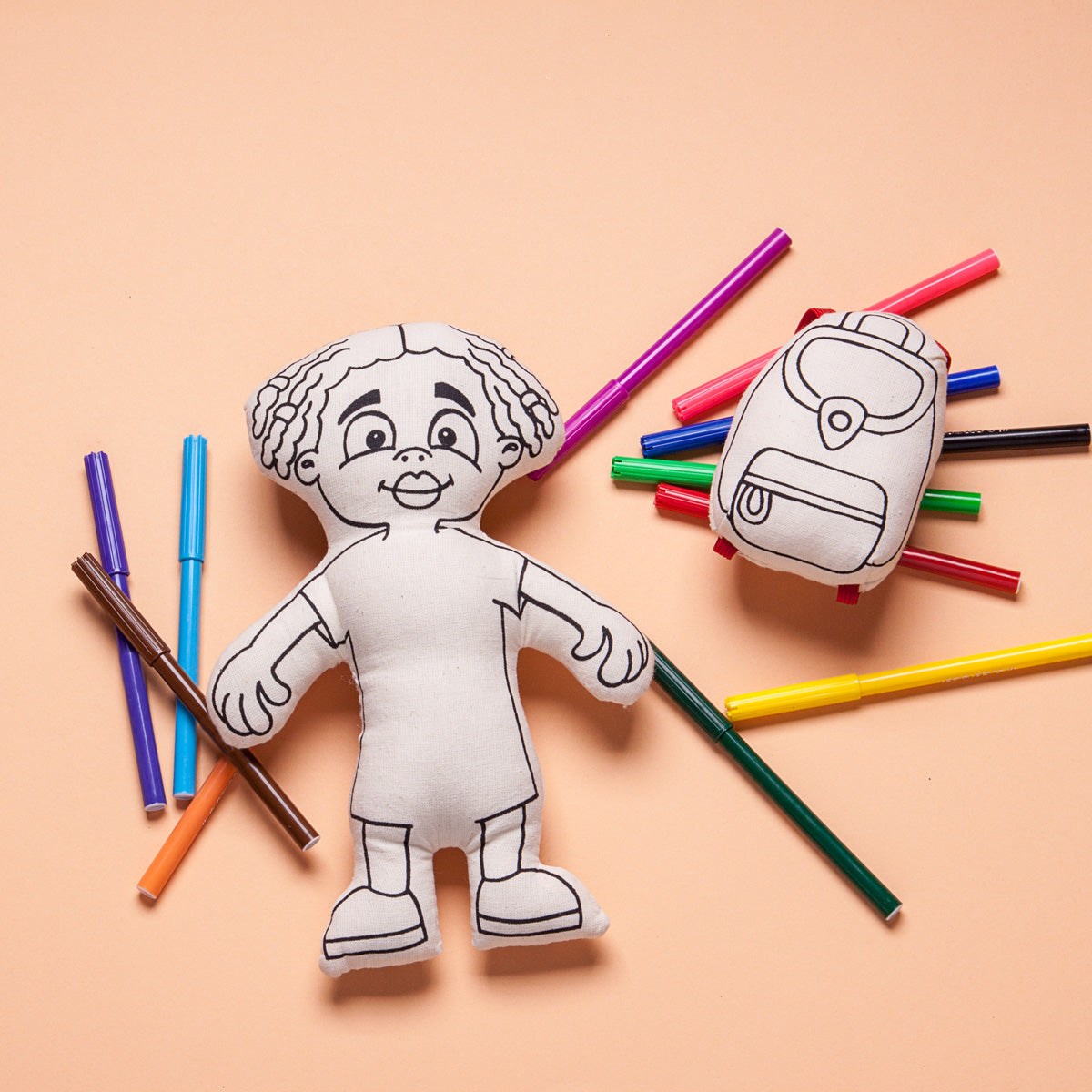 Kiboo Kids - Kit de coloriage Enfant avec Tresses