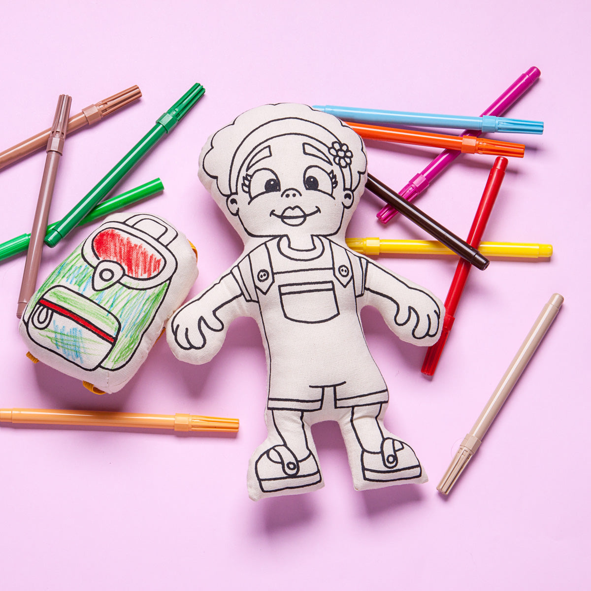 Kiboo Kids - Kit de Coloriage Fille avec Bandeau Fleur