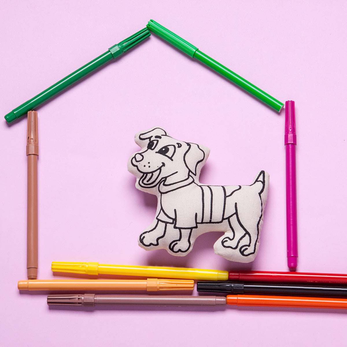 Kiboo Kids - Série Animaux de compagnie : Kit de Coloriage Chien