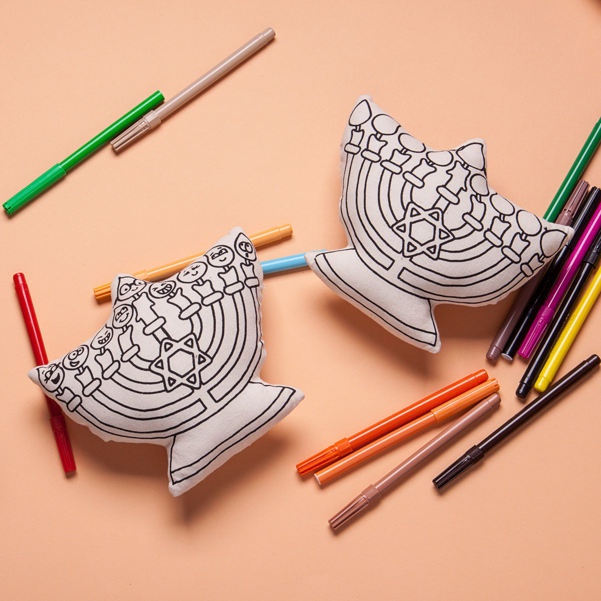 Kiboo Kids - Kit de Coloriage de Ménorah d'Hannouka