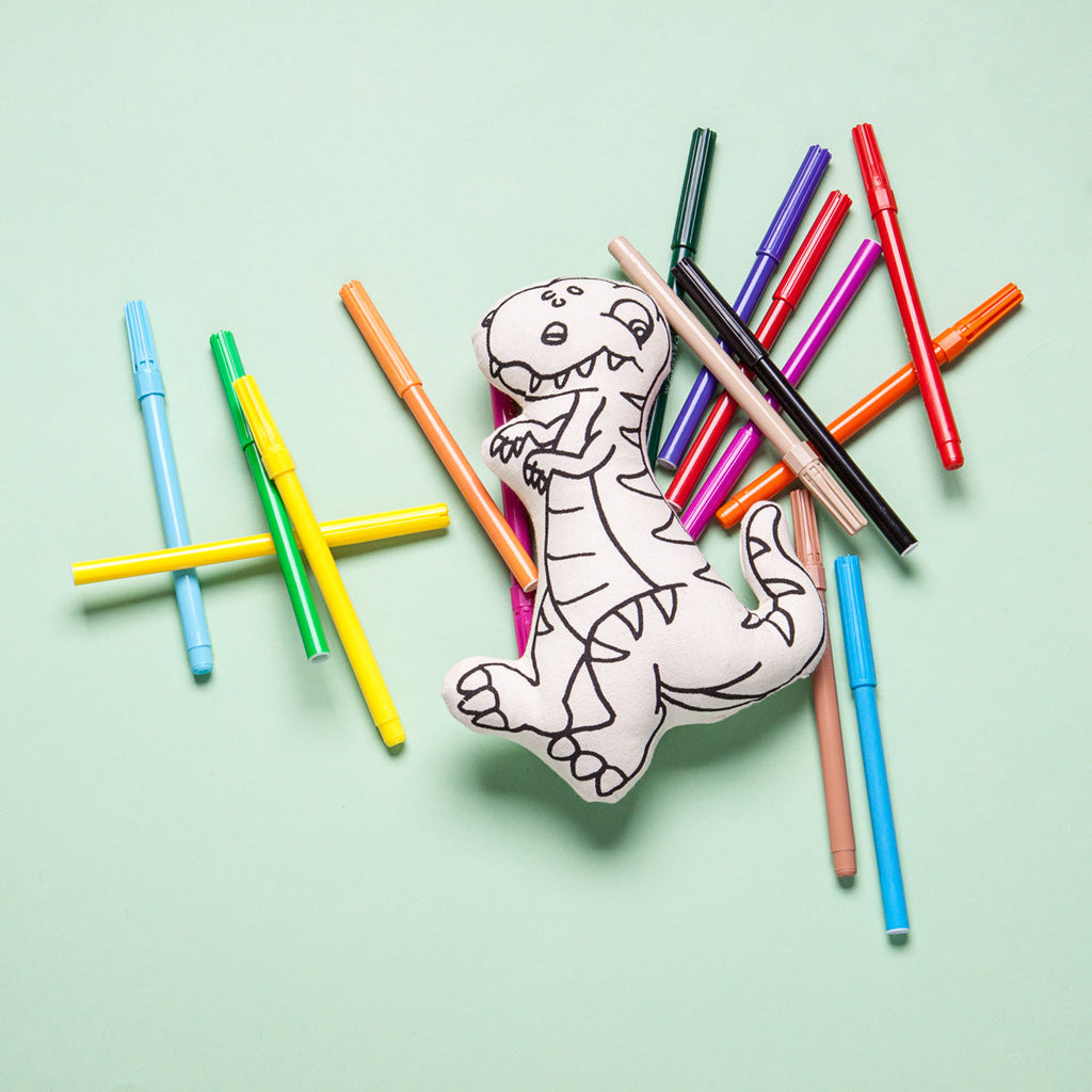 Kiboo Kids - Série Dino : Ensemble de coloriage Kiboosaures T-Rex