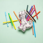 Kiboo Kids - Série Dino : Ensemble de coloriage Kiboosaures T-Rex