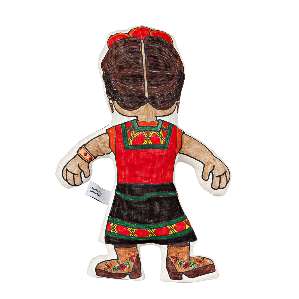 Kiboo Kids - Kit de coloriage Frida avec châle