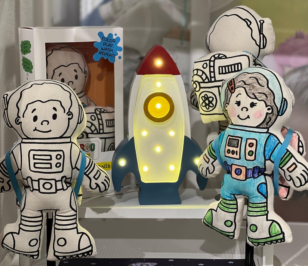 Kiboo Kids - Coffret de coloriage Astro Boy avec sac à dos spatial