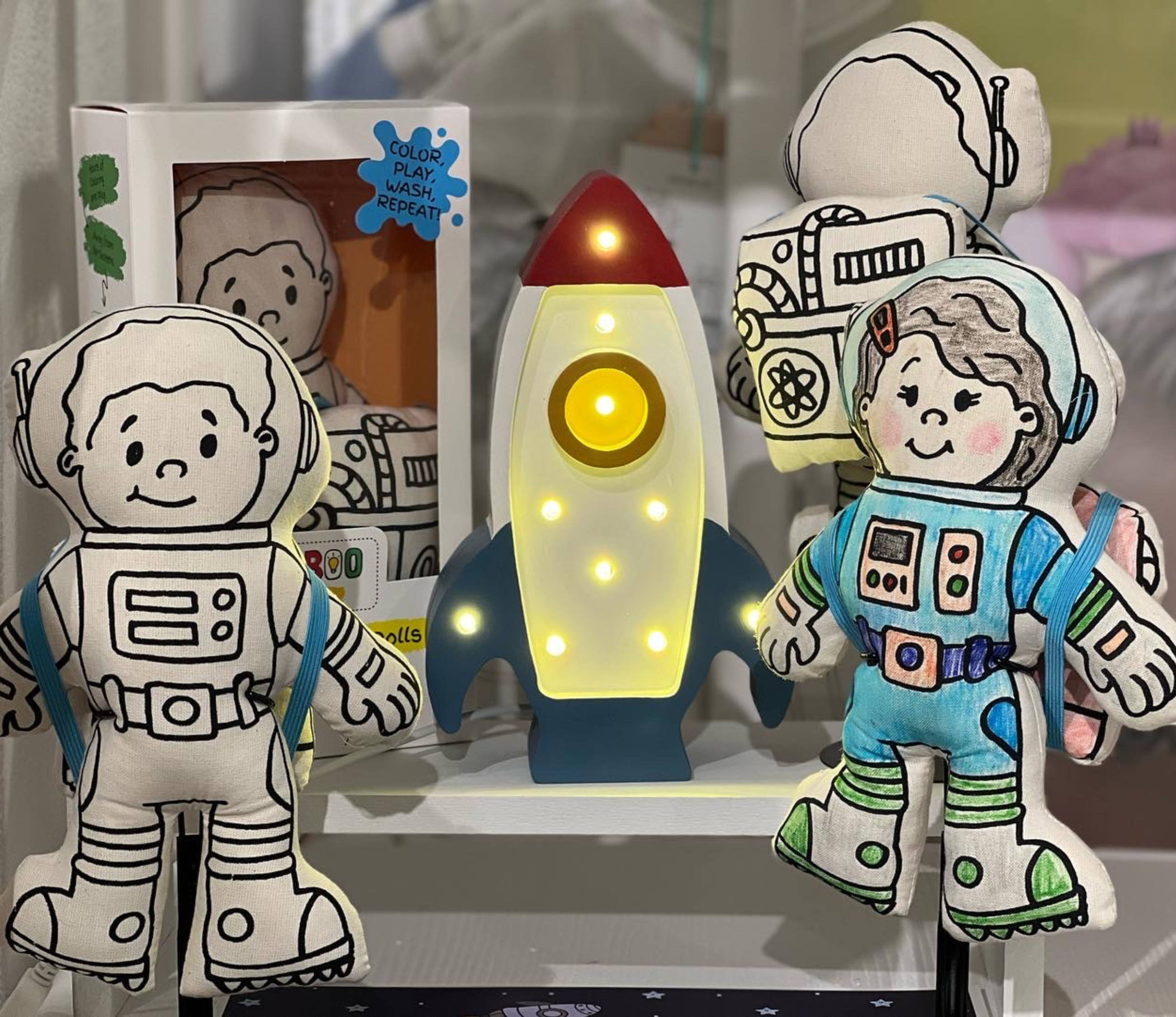 Kiboo Kids - Coffret de coloriage Astro Boy avec sac à dos spatial