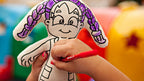 Kiboo Kids - Kit de Coloriage Fille Tresses