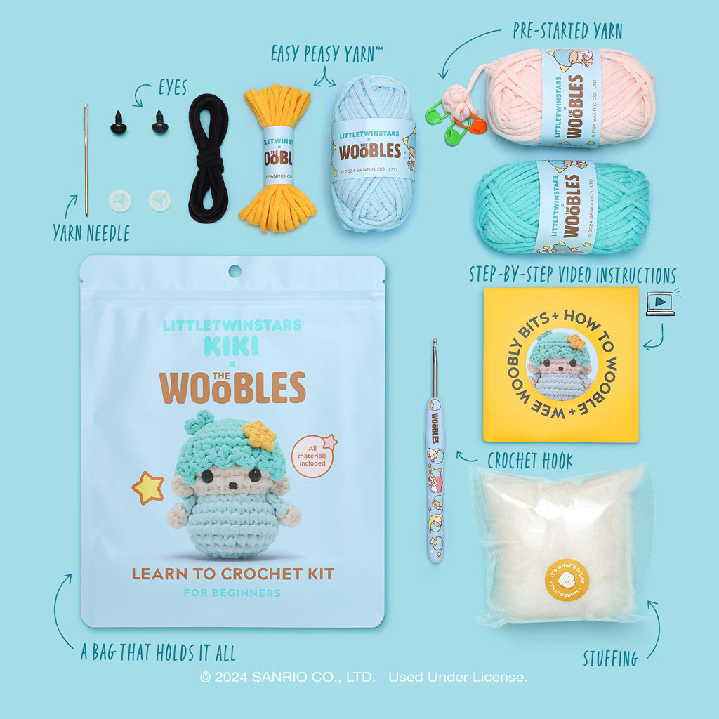 Kibakids - LittleTwinStars™️ Crochet Kits
