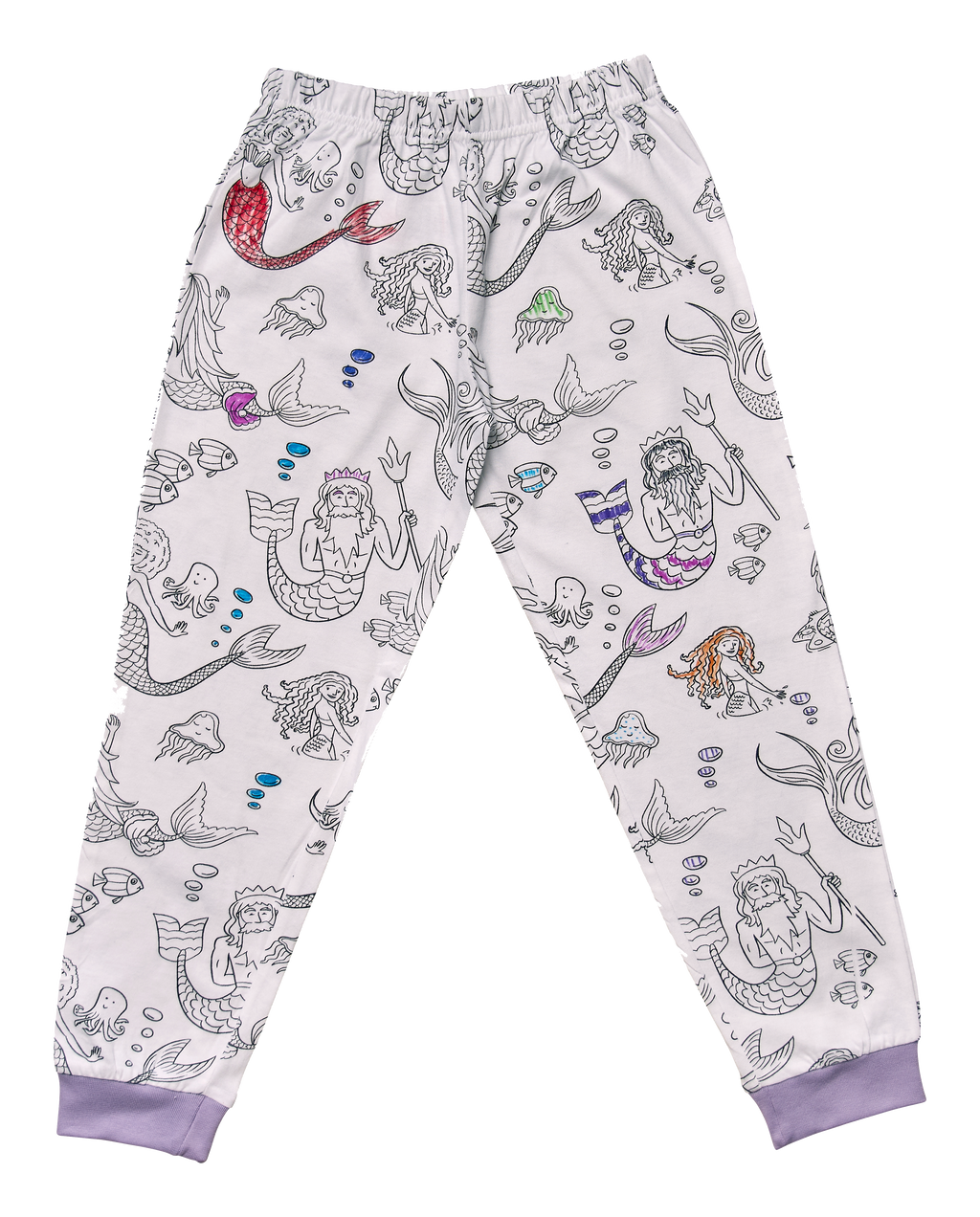 Kibakids - mermaid colour in pyjamas