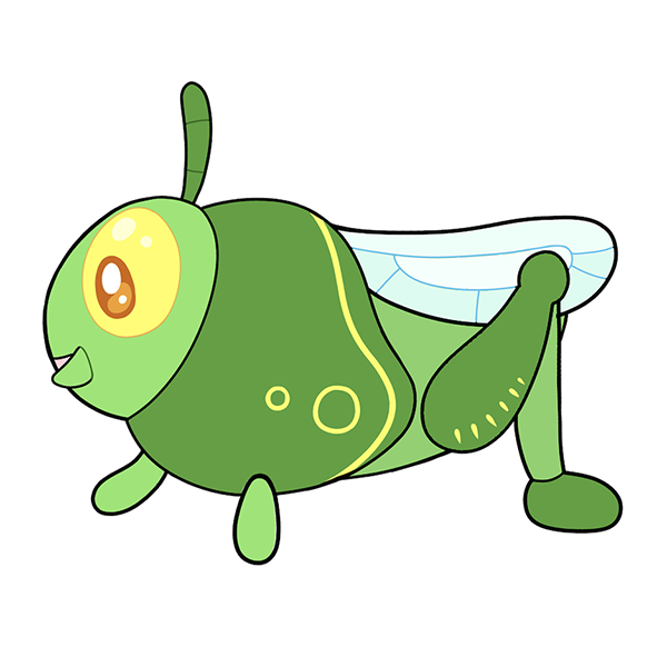 Kibakids - Mini Kibakids Grasshopper