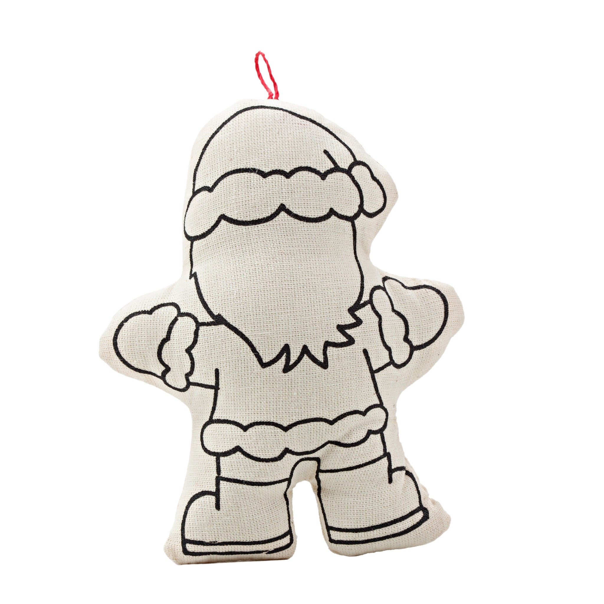 Kiboo Kids - Duo de décorations de Noël - Kit de coloriage Père Noël et sapin