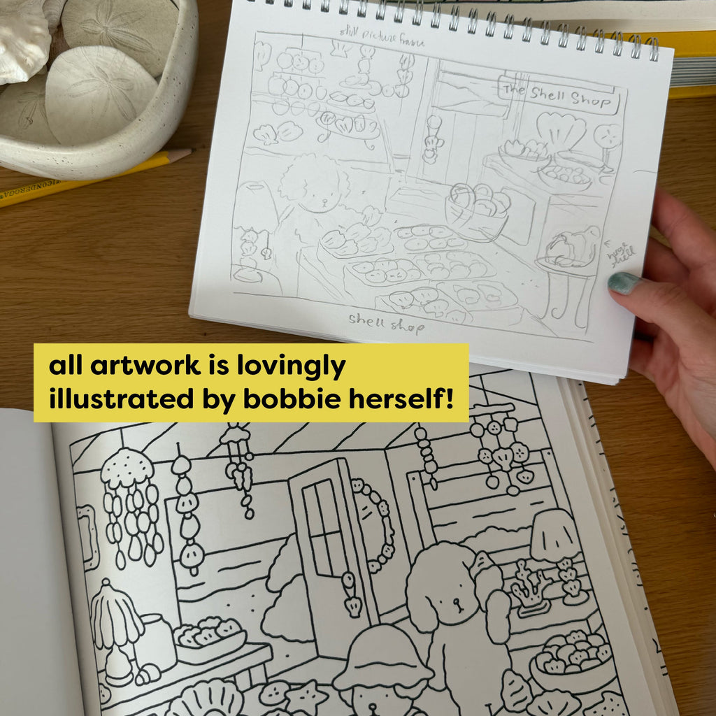 Kibakids - *imperfect* Summer Break Coloring Book