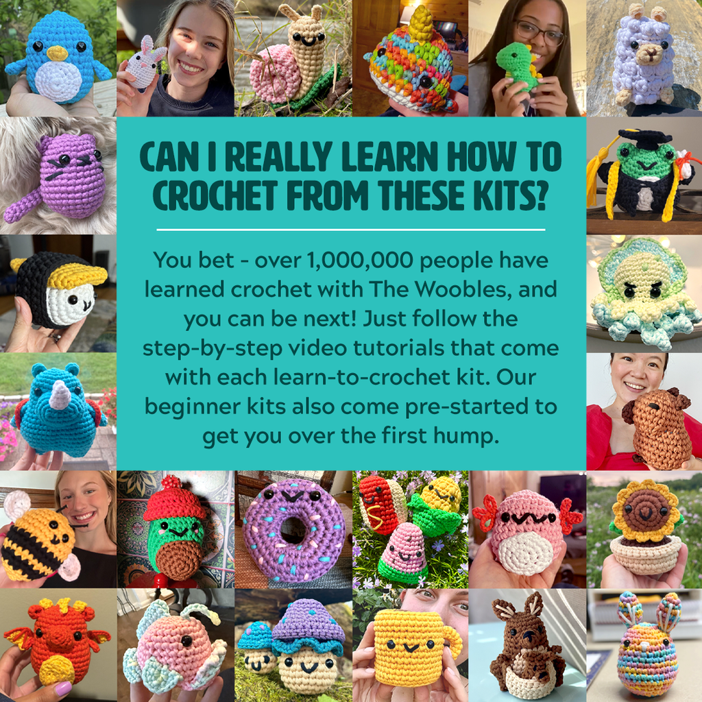 Kibakids - Emilio the Turtle Crochet Kit