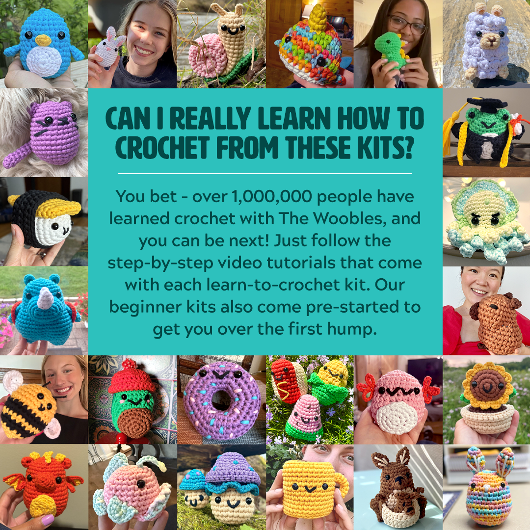 Kibakids - Stu the Goose Crochet Kit