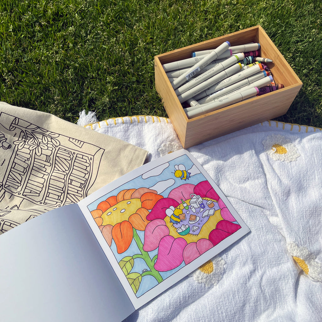 Kibakids - Spring-Summer Coloring Book