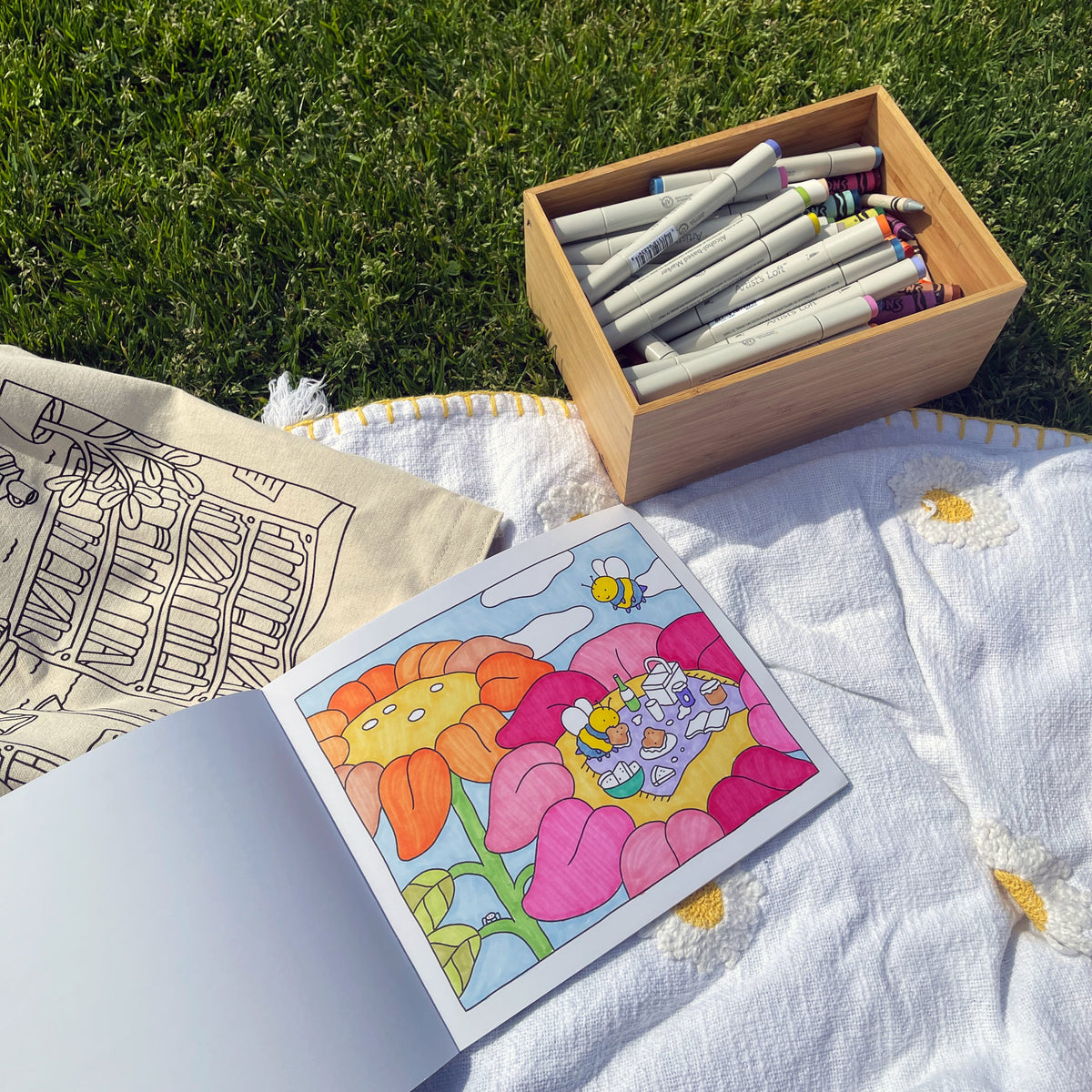Kibakids - Spring-Summer Coloring Book