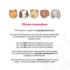 Kibakids - Digital Download • Pumpkin Coloring Grams