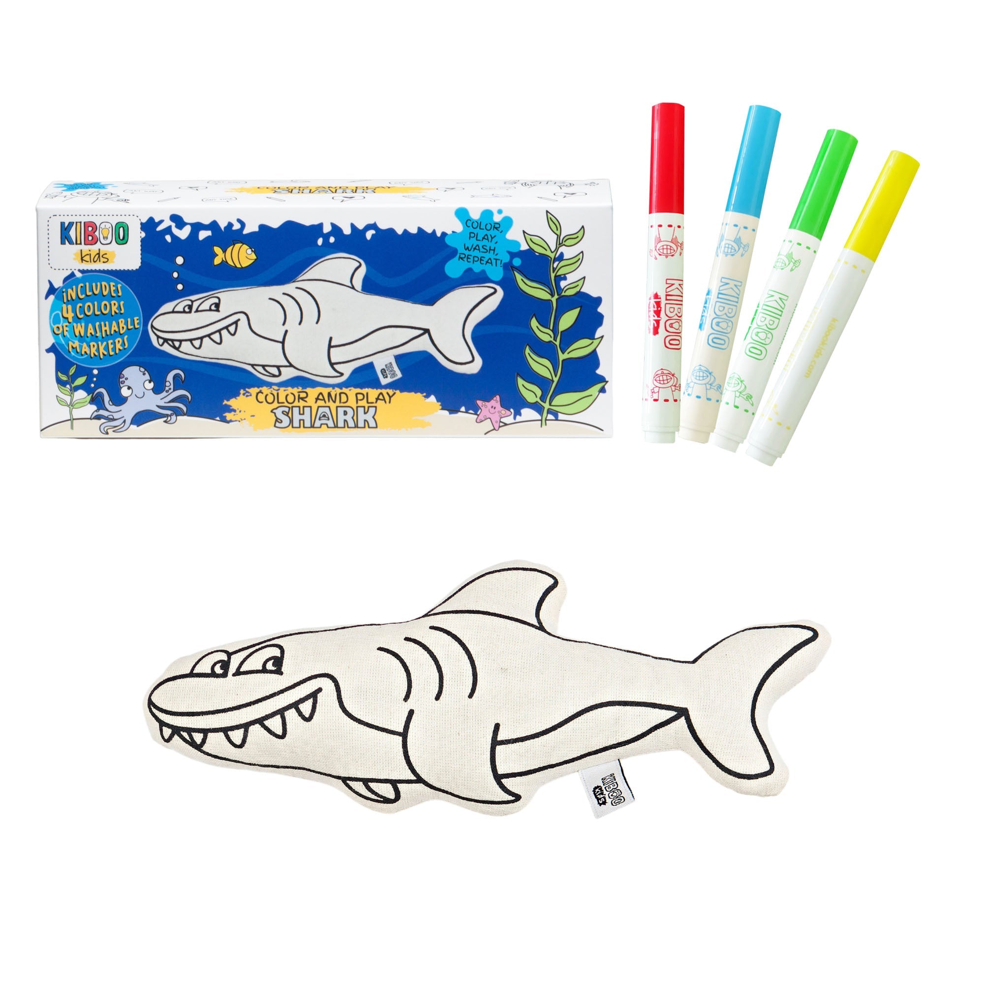 Kiboo Kids - Kit de coloriage Requin