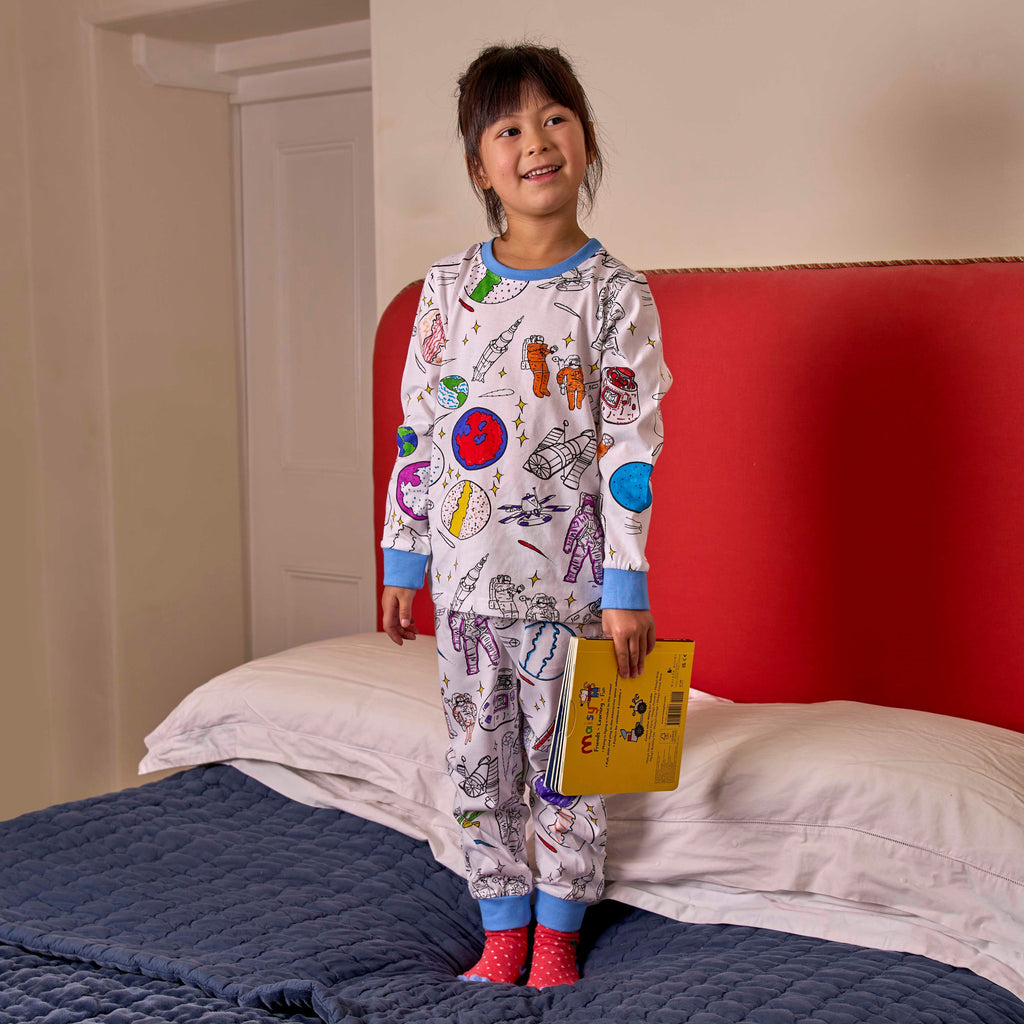 Kibakids - space explorer pajamas