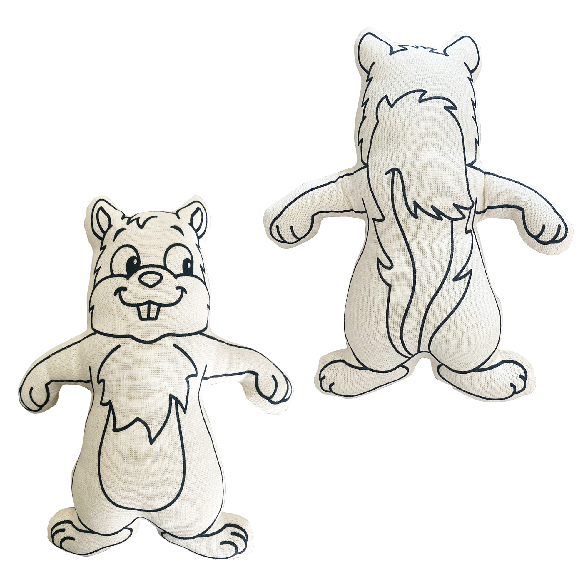 Kiboo Kids - Kit de Coloriage Écureuil avec Sac à Dos Gland