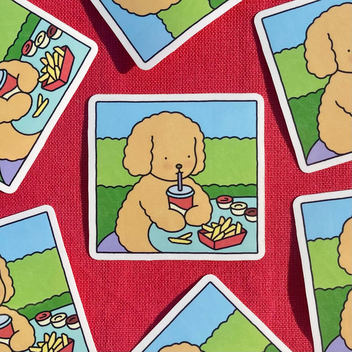 Kibakids - Side of Fries Sticker