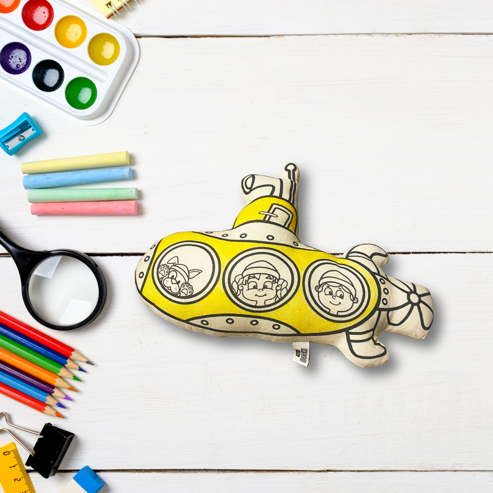 Kibakids Kids - Coffret de coloriage sous-marin