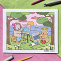 Kibakids - This & That Coloring Book