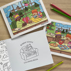 Kibakids - Fall-Winter Coloring Book