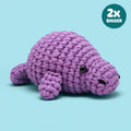 Kibakids - Phyllis the Manatee Extra Squeezy Crochet Kit