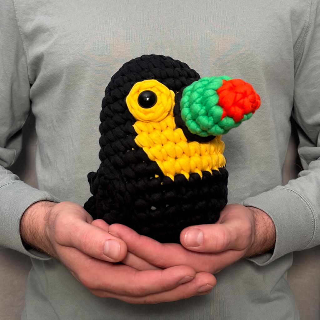 Kibakids - Mango the Toucan Extra Squeezy Crochet Kit