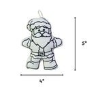 Kiboo Kids - Kit de coloriage Ornement de Noël Père Noël