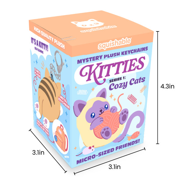 Kibakids - Kitties Micro Blind Box, Series 1: Cozy Cats