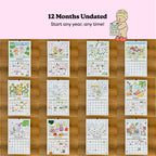 Kibakids - Coloring Calendar