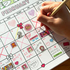 Kibakids - Coloring Calendar