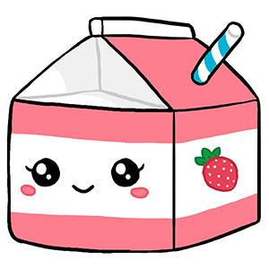 Kibakids - Mini Comfort Food Strawberry Milk