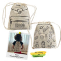 Kiboo Kids - Kit de coloriage sac à dos à cordon