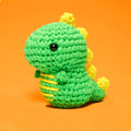 Kibakids - Fred the Dinosaur Crochet Kit for Beginners