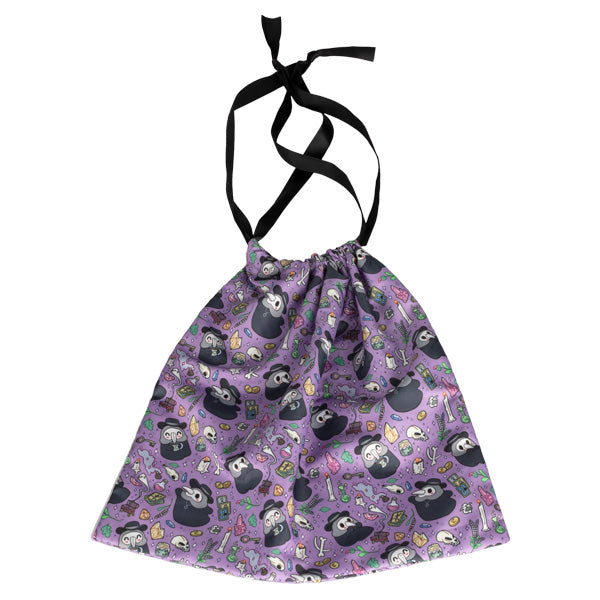 Kibakids - DIY Doctor Plague Drawstring Gift Bag - Small