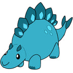 Kibakids - Mini Kibakids Stegosaurus III