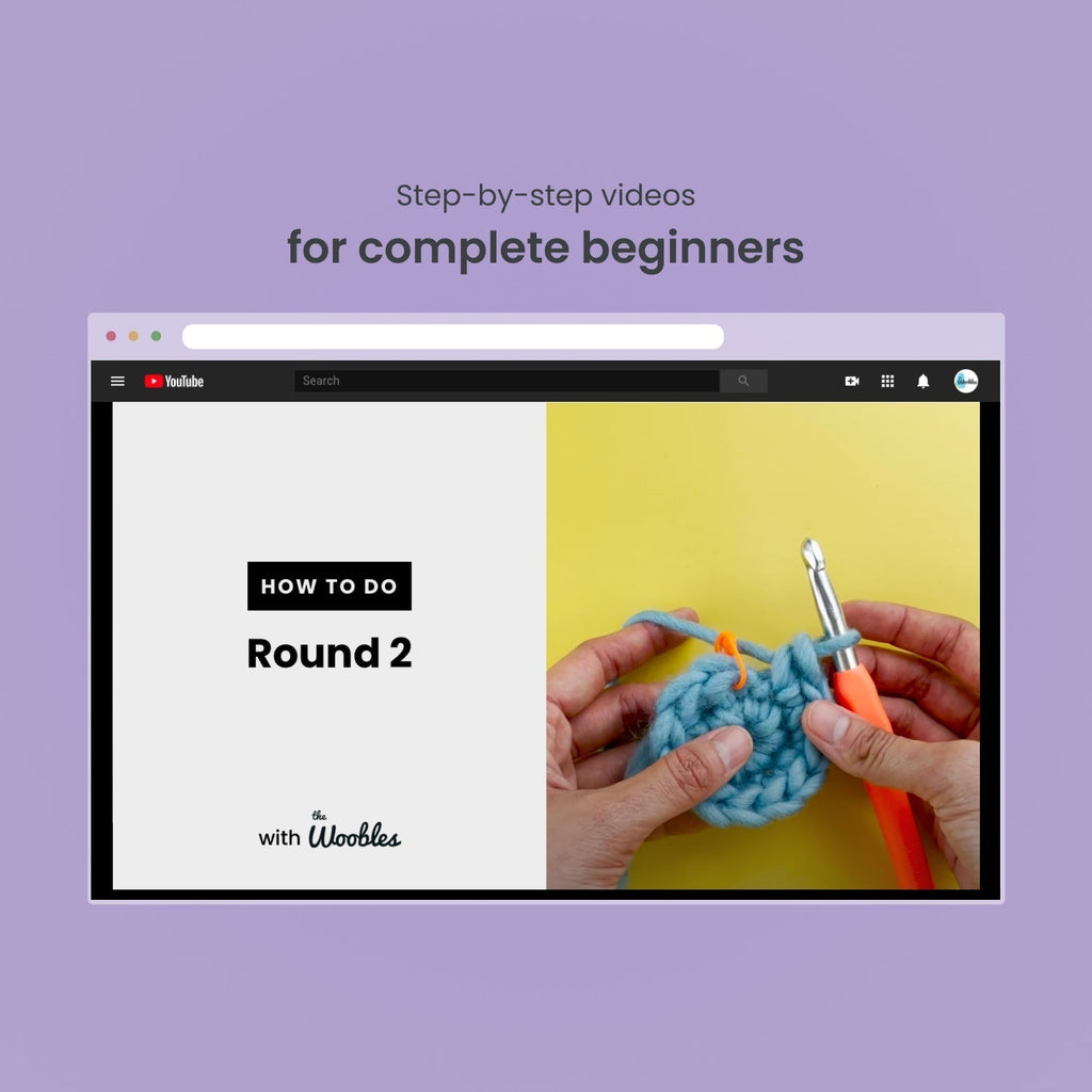 Kibakids - Woodstock Crochet Kit