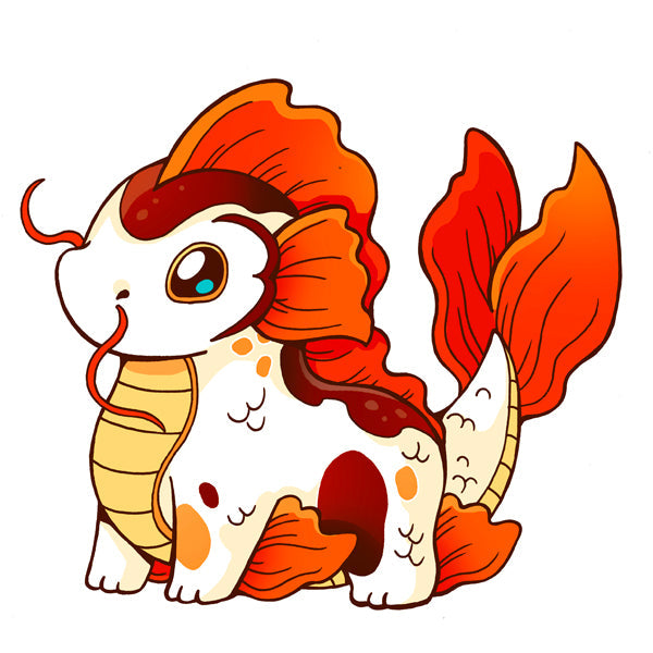 Kibakids - Mini Kibakids Koi Fish Dragon