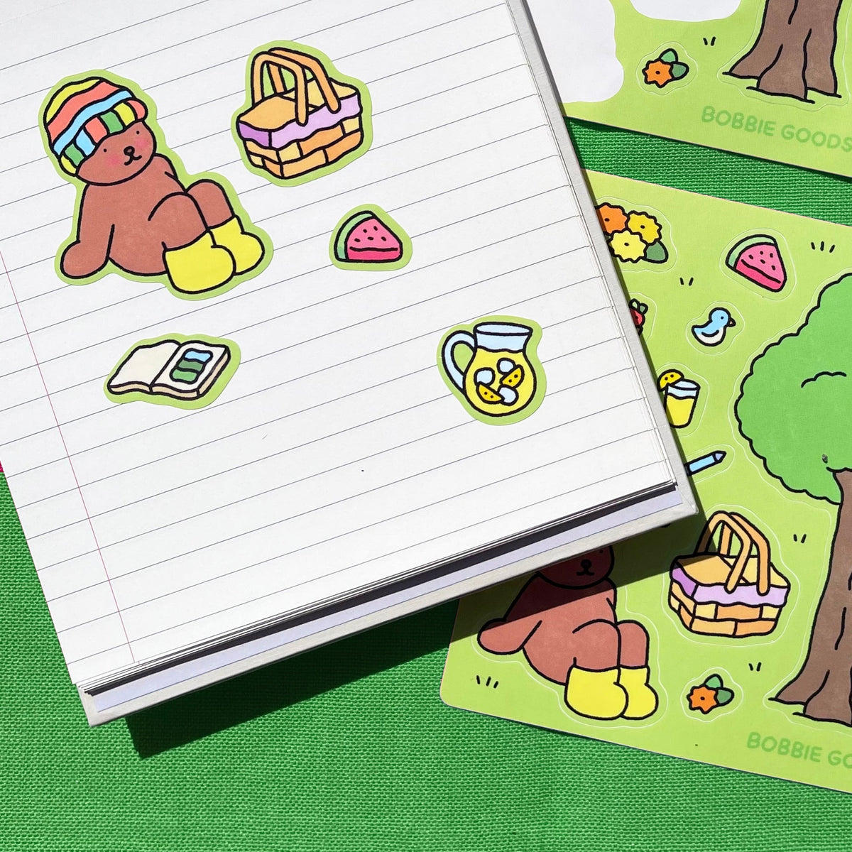 Kibakids - Picnic Sticker Sheet