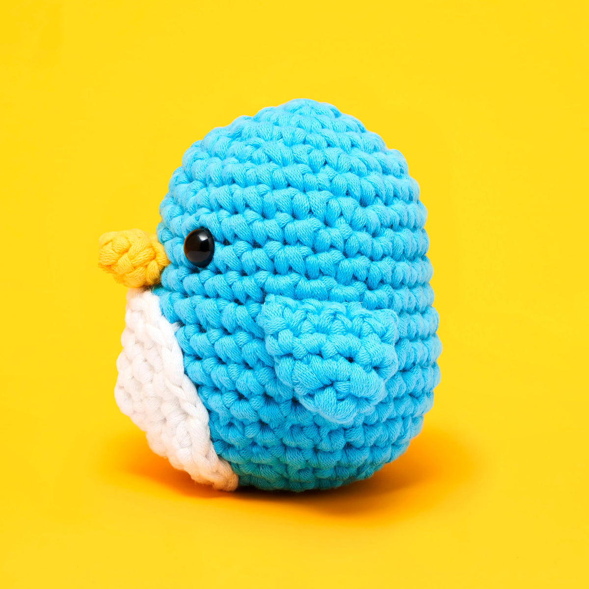 Kibakids - Pierre the Penguin Crochet Kit with Free Charm Bracelet Kit