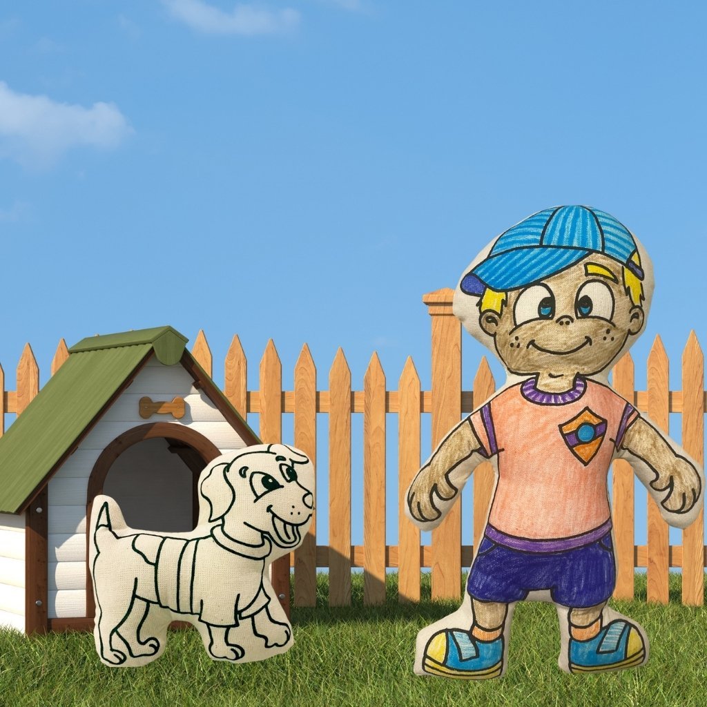 Kiboo Kids - Série Animaux de compagnie : Kit de Coloriage Chien