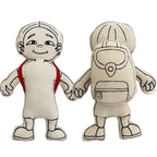 Kiboo Kids - Kit de coloriage Enfant aux cheveux raie sur le côté