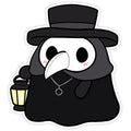 Kibakids - Plague Doctor Sticker