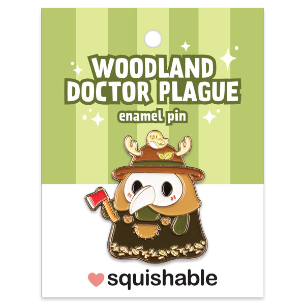 Kibakids - Woodland Plague Doctor Enamel Pin