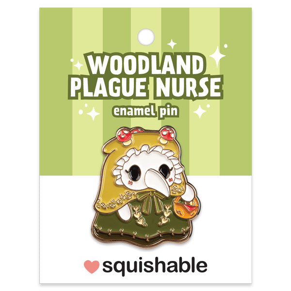 Kibakids - Woodland Plague Nurse Enamel Pin